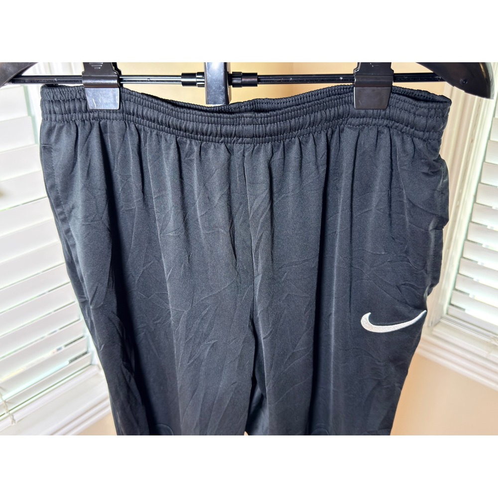 Nike Dri-FIT Park 20 Men's Large Black Soccer Training Pants BV6877-010 - Picture 2 of 8